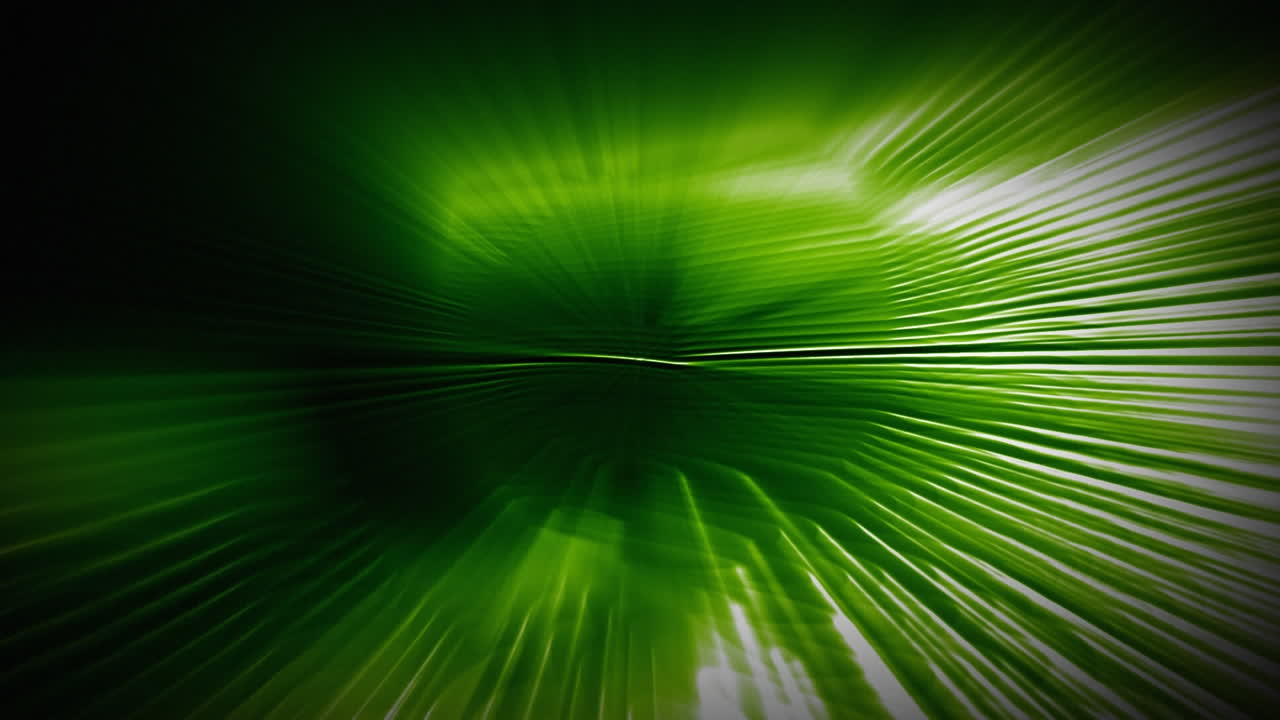 желтая молния и зеленые огни