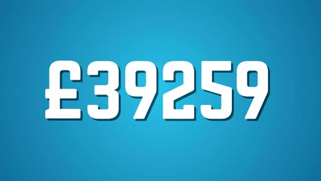 count up from 0 to 100,000 pound blue