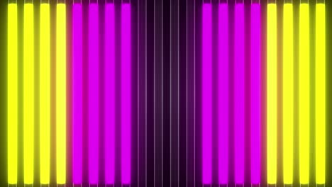 las luces de color neón de 4k. fondo en bucle