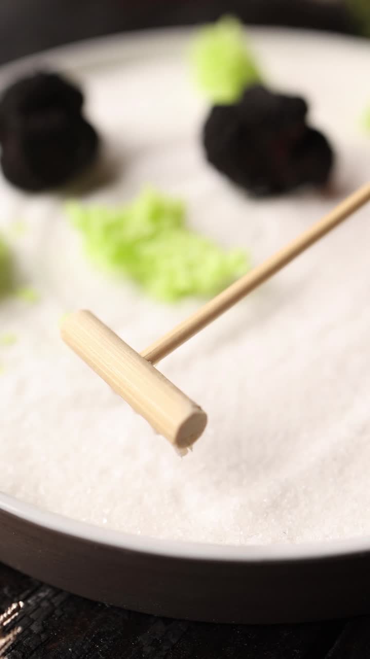 Zen Garden with Rake