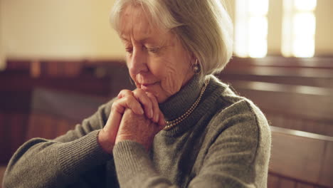 Religion,-prayer-and-senior-woman-in-church