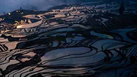 Yuanyang-rice-terrace-timelapse-sunrise