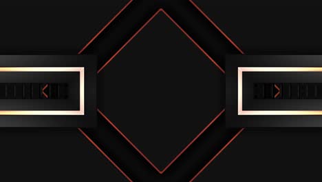abstract geometric design with red accents