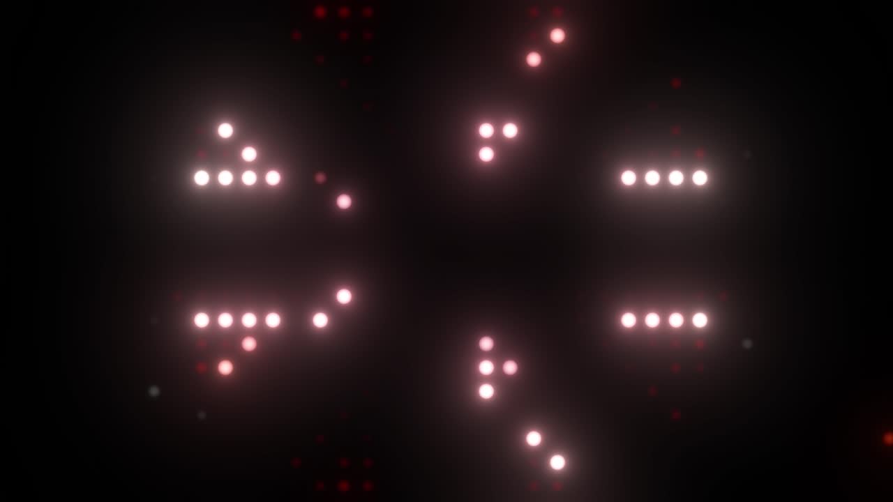 patrón de luz de led abstracto