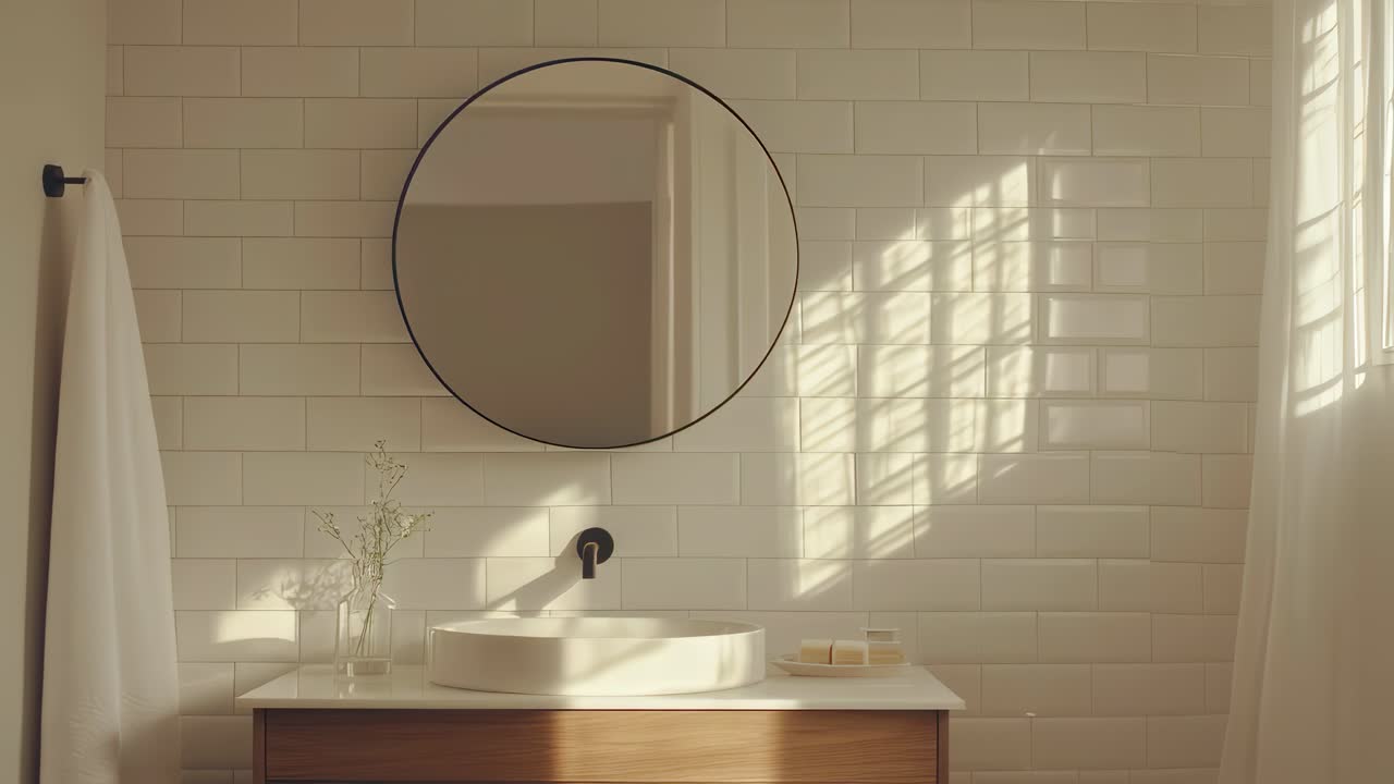 Bright and Modern Bathroom
