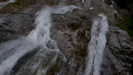 slovenia logarska dolina palenk waterfall aerial drone 2.mp4
