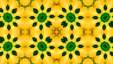 movimiento de fondo de kaleidoscopio abstractamente colorido