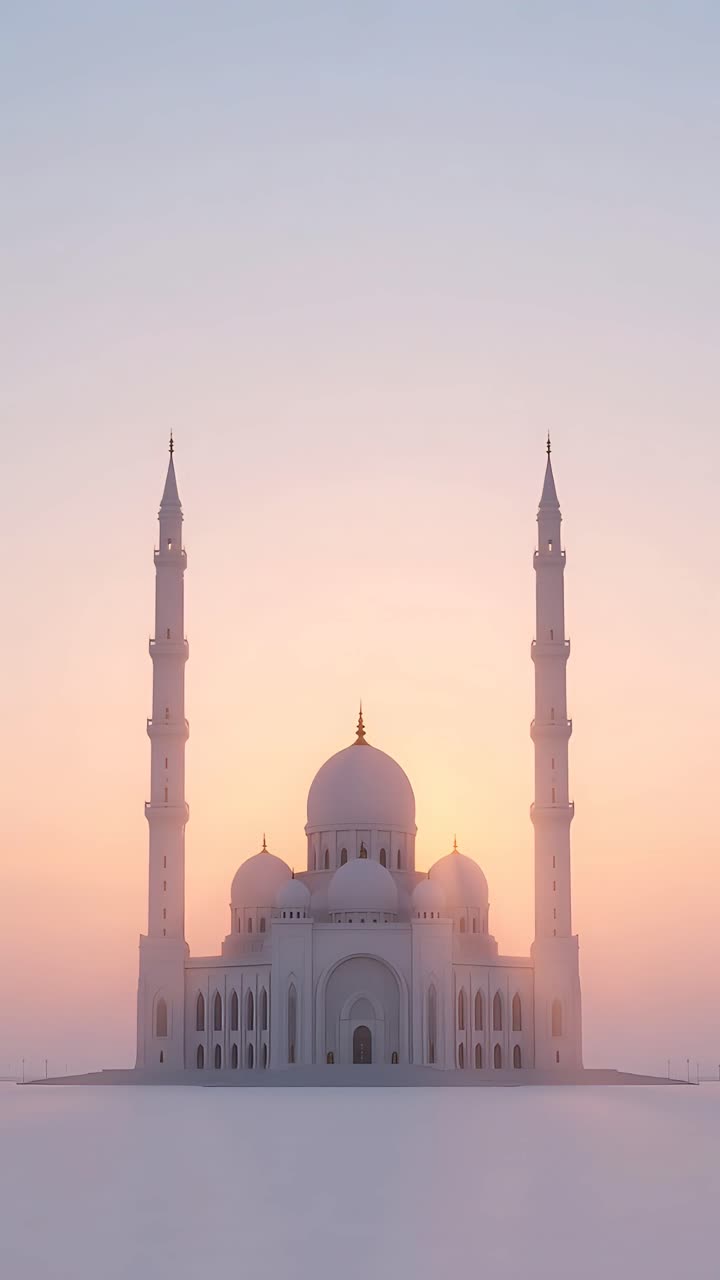 Eid al-Adha Moschea Sfondo islamico 4K