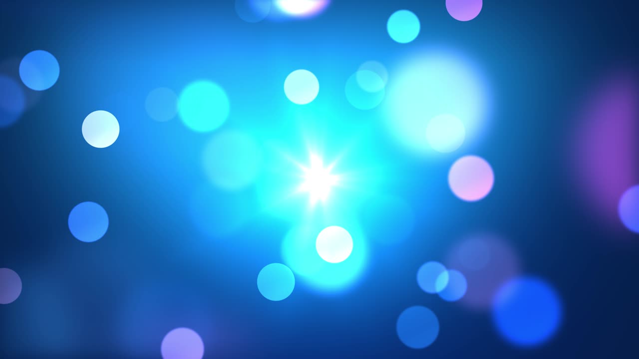 4k 렌즈 반이는 불꽃, 보케, 오버레이, 루프 애니메이션