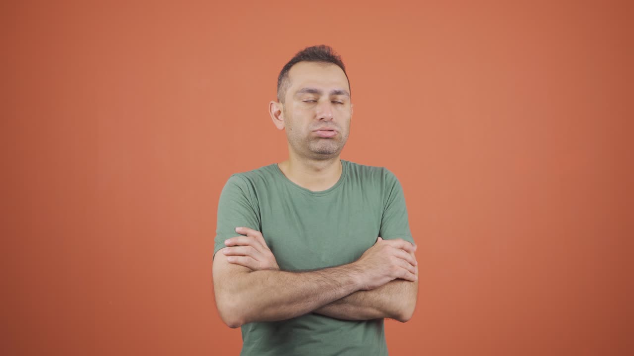 사업 불안에 시달리는 사업가