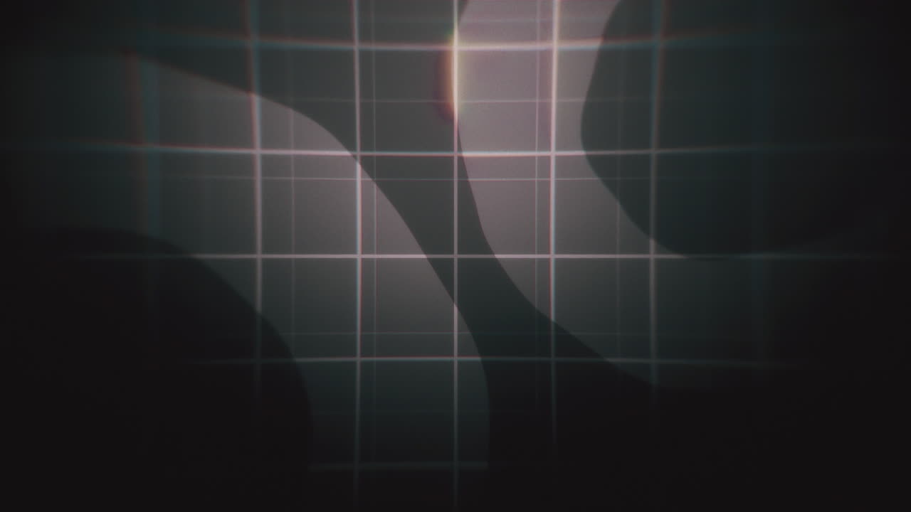 Abstract Geometric Pattern on Tile