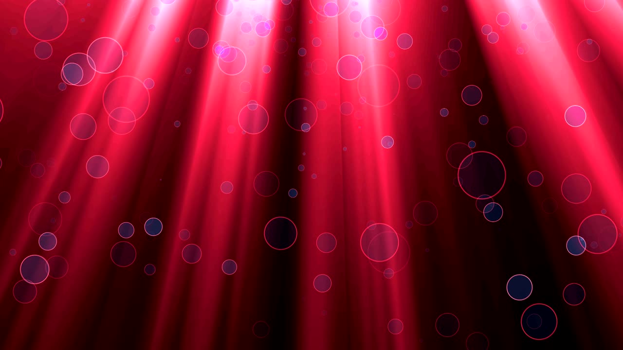 광선과 입자를 가진 추상적인 배경