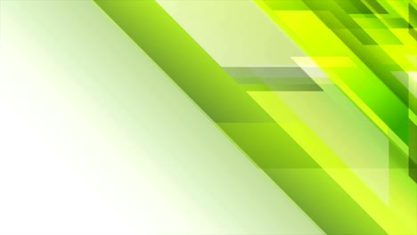 bright green geometric technology video animation