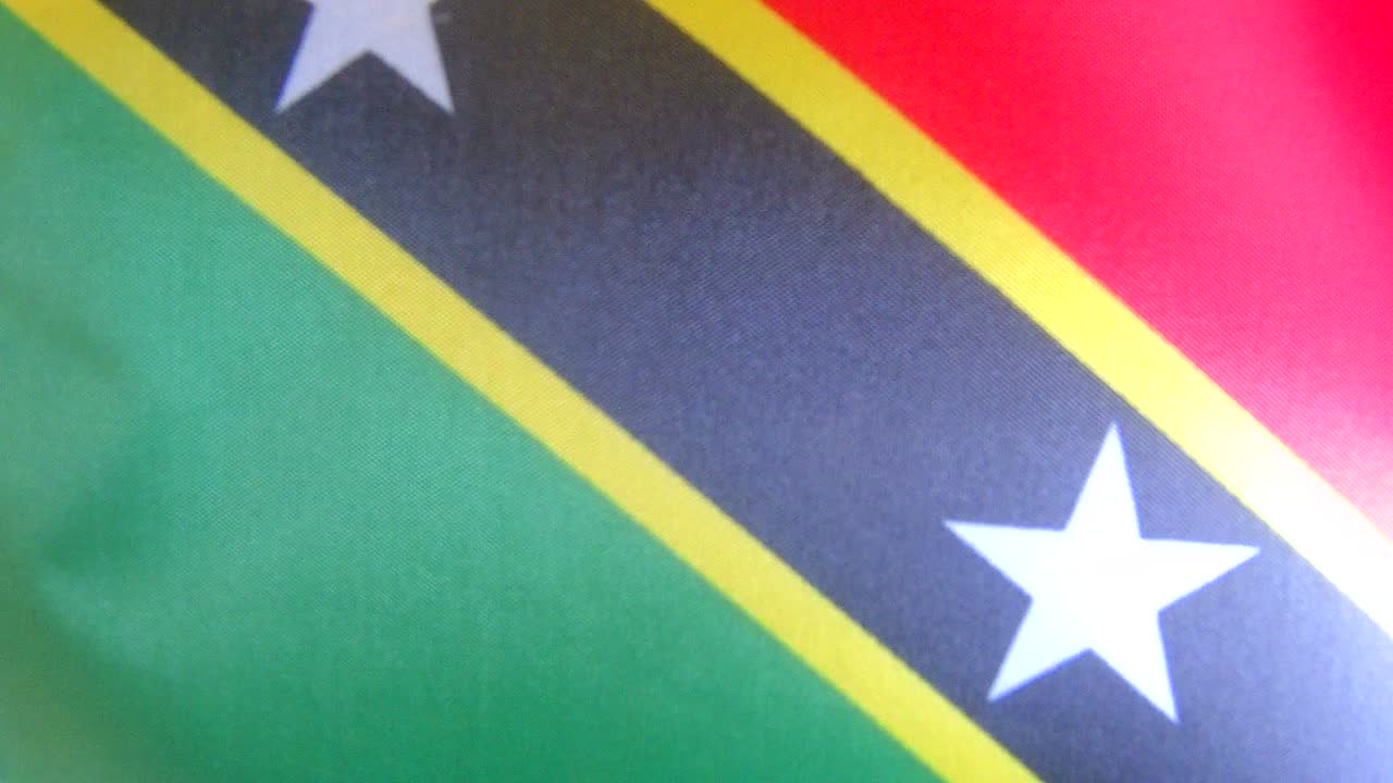 bandiera di saint kitts e nevis