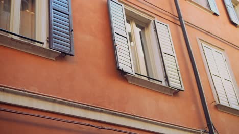 Facades of an Old Italian Building
