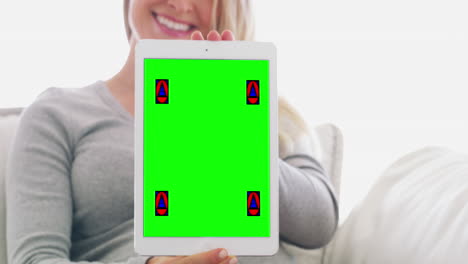 embarazada, pantalla verde y llave de croma