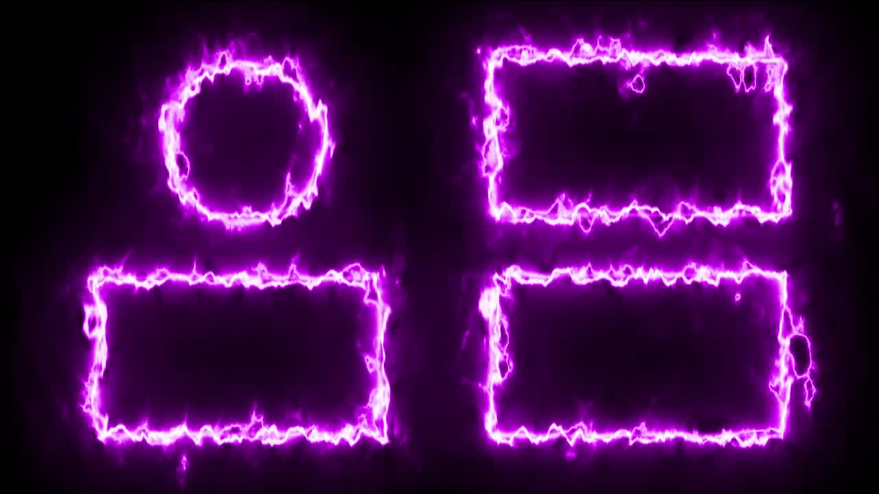 brillantes tarjetas de final de pantalla de finalización gráficos de movimiento