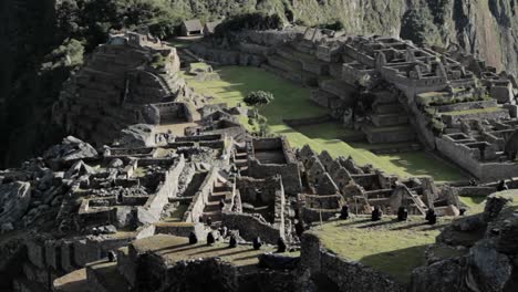 wider view of machu picchu complex