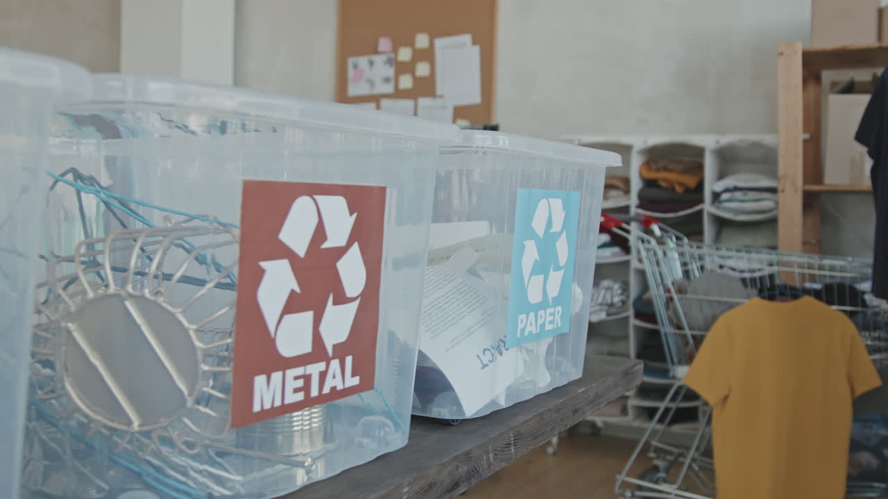 Containers for Sorting and Recycling Waste