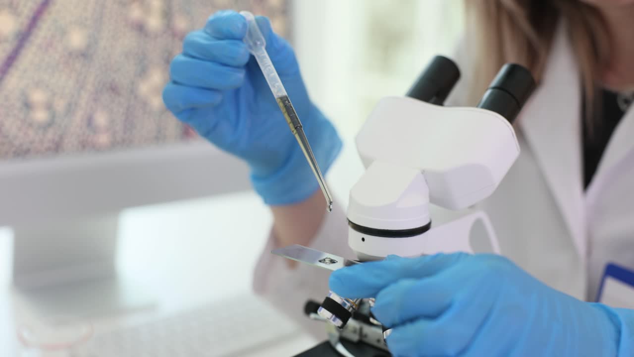 Scientist Conducting Research in Laboratory