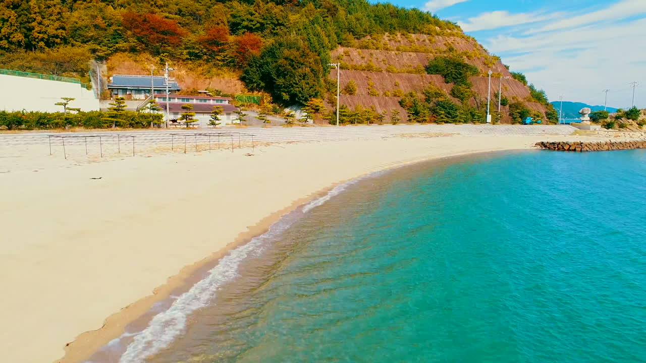 히로시마에서 dji phantom4pro로 촬영한 시네마틱 일본의 풍경