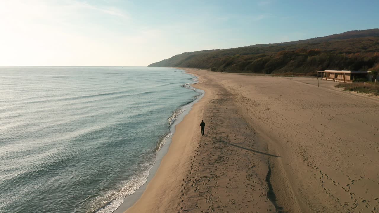 끝없는 야생 해변