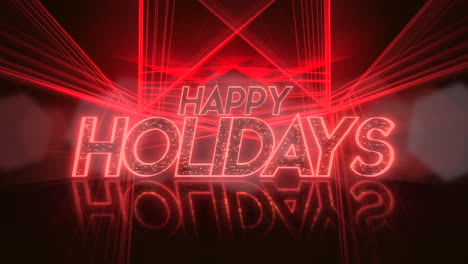 Vibrant-red-and-white-holiday-greeting-Happy-Holidays-in-festive-design