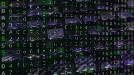 abstract digital code background