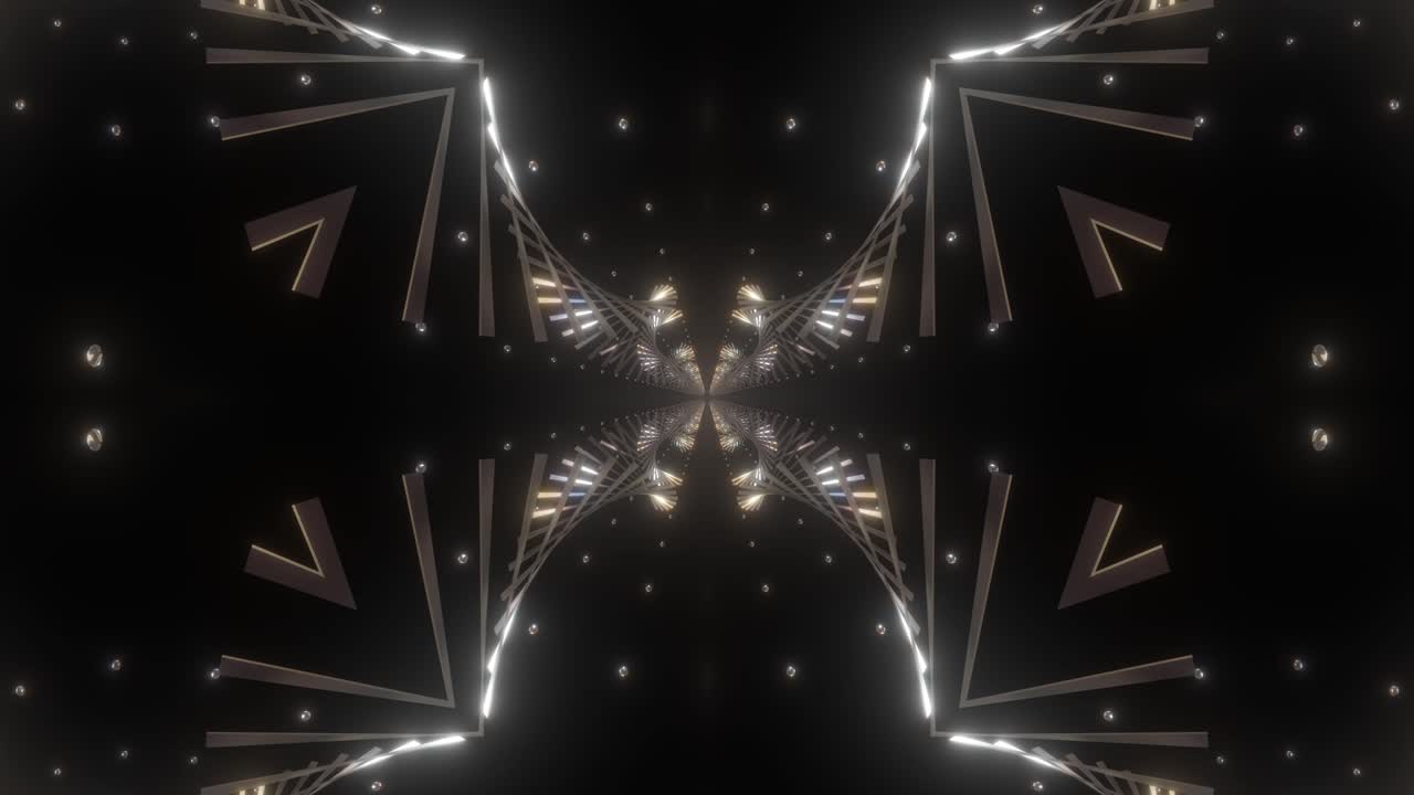 Abstract Geometric Light Pattern