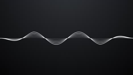 white waveform