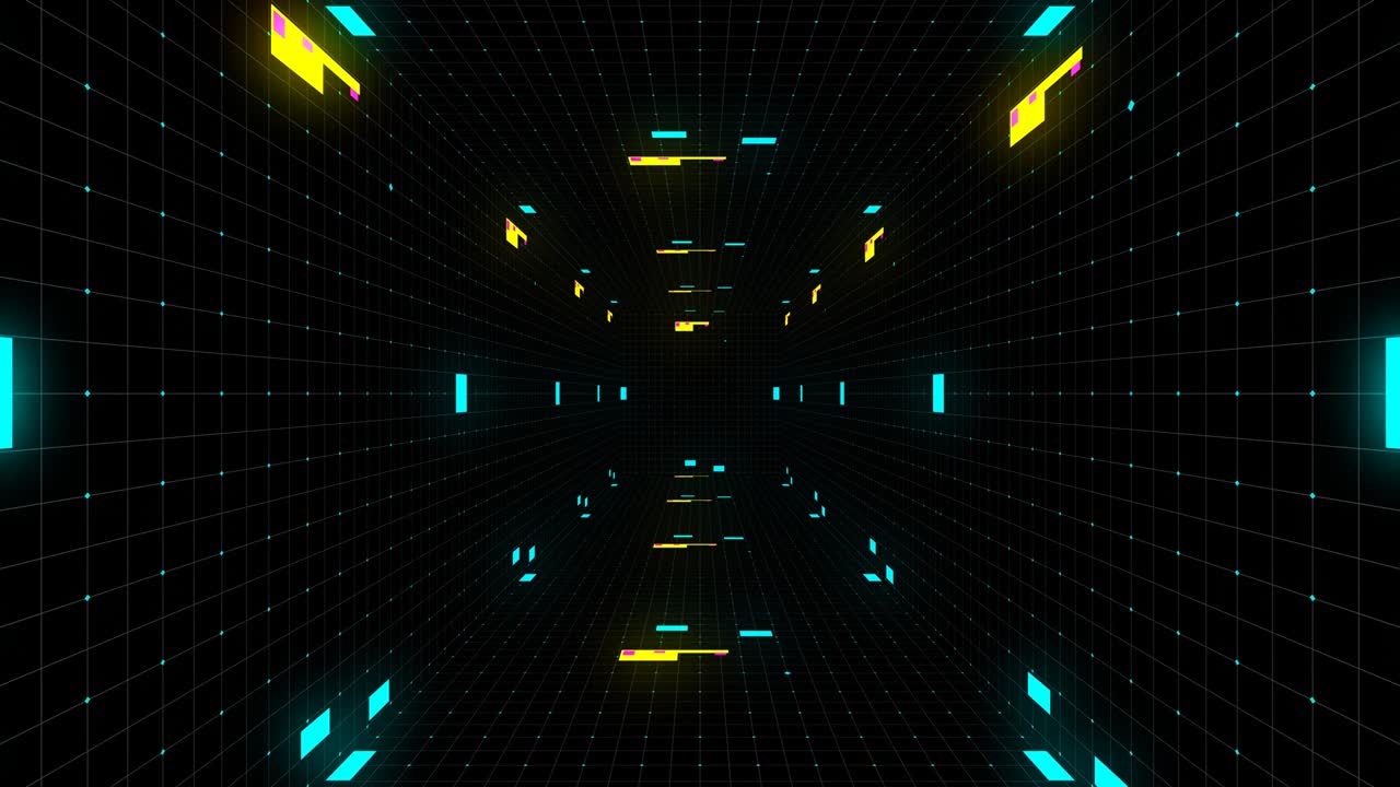 Animazione rotoscopica elegante. Concetto minimalista astratto ed emozionale.