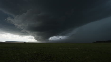 overhead storm cloud steady tilting up view