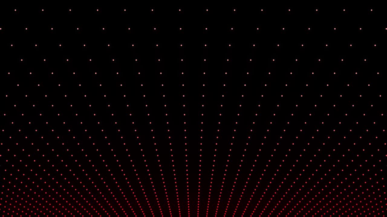 Abstract digital dots flow background 4k