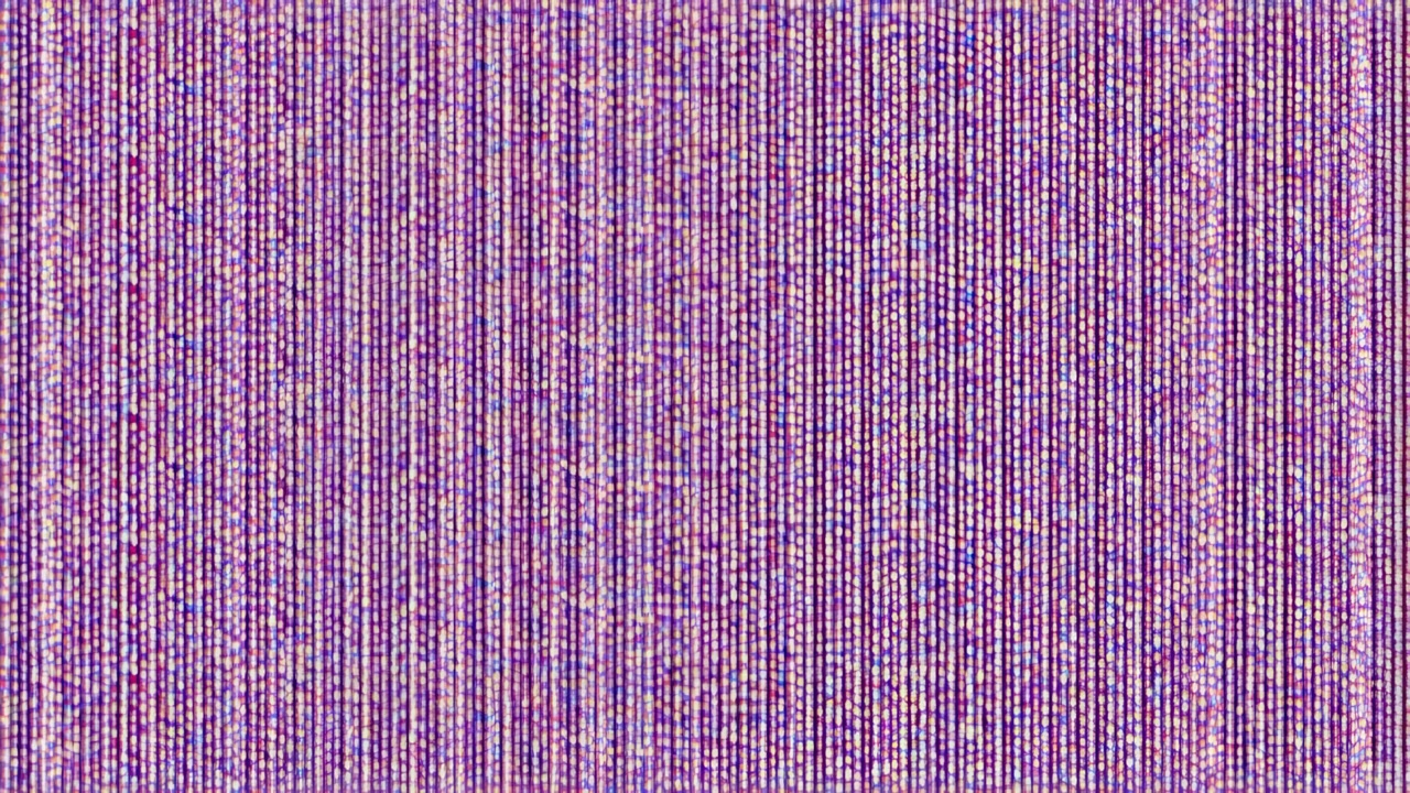 Mosaico A Trama Verticale Viola Loop Cinematografico K, Sfondo Con Fili Scintillanti Simili A Perline E Grana Sottile