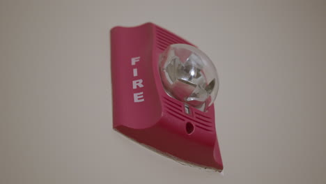 Close-Up-of-a-Fire-Alarm-Notification-System