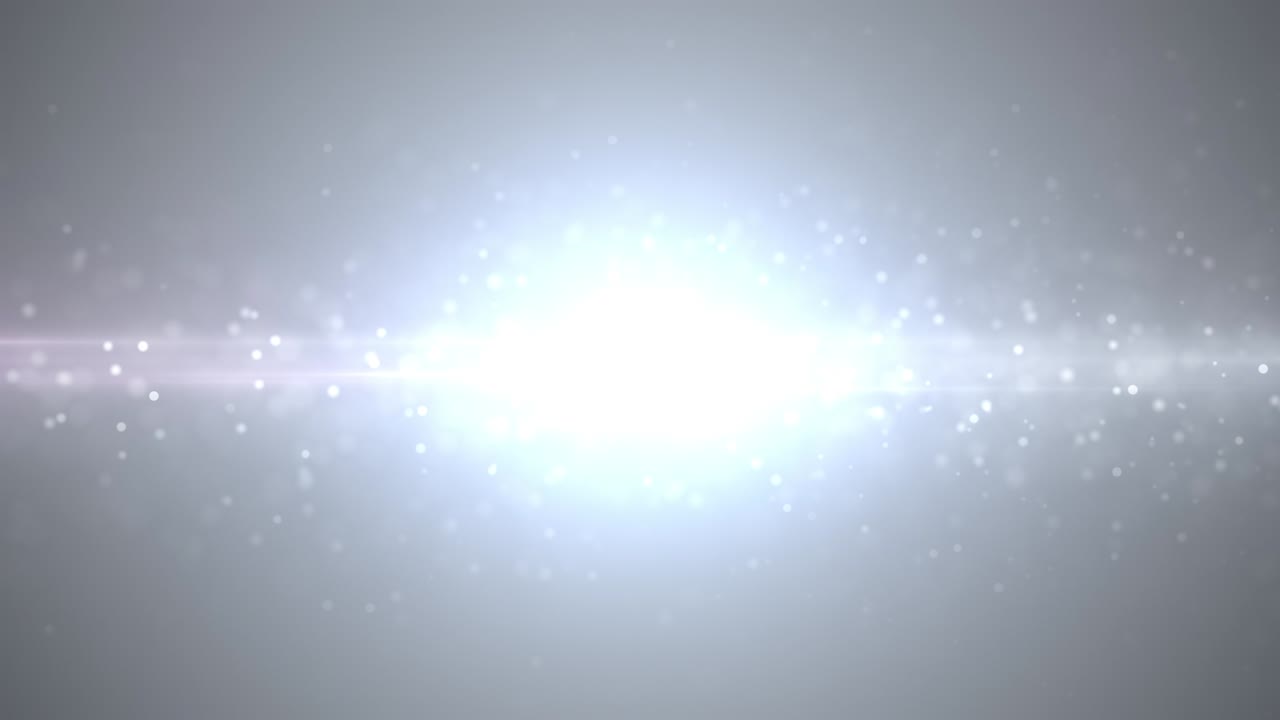 옵틱 조명 및 보케 (bokeh) 를 가진 휴가 애니메이션.