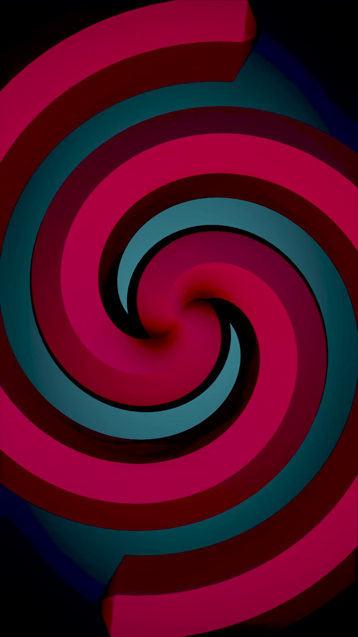 patrón de espiral rojo abstracto