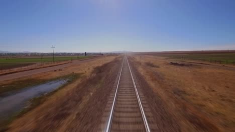 El-Ultimo-Tren-De-Pasajeros-En-Mexico,-Llamado-Del-Chepe