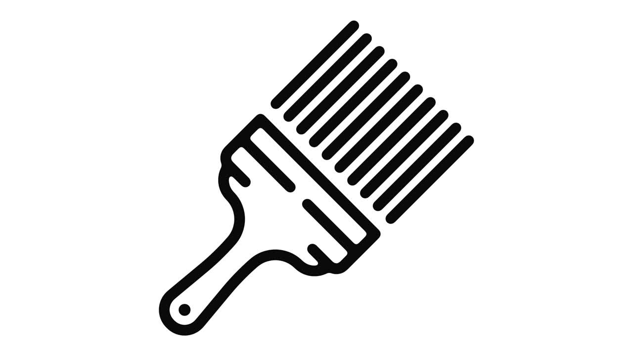 pintura gráfica de movimiento de línea