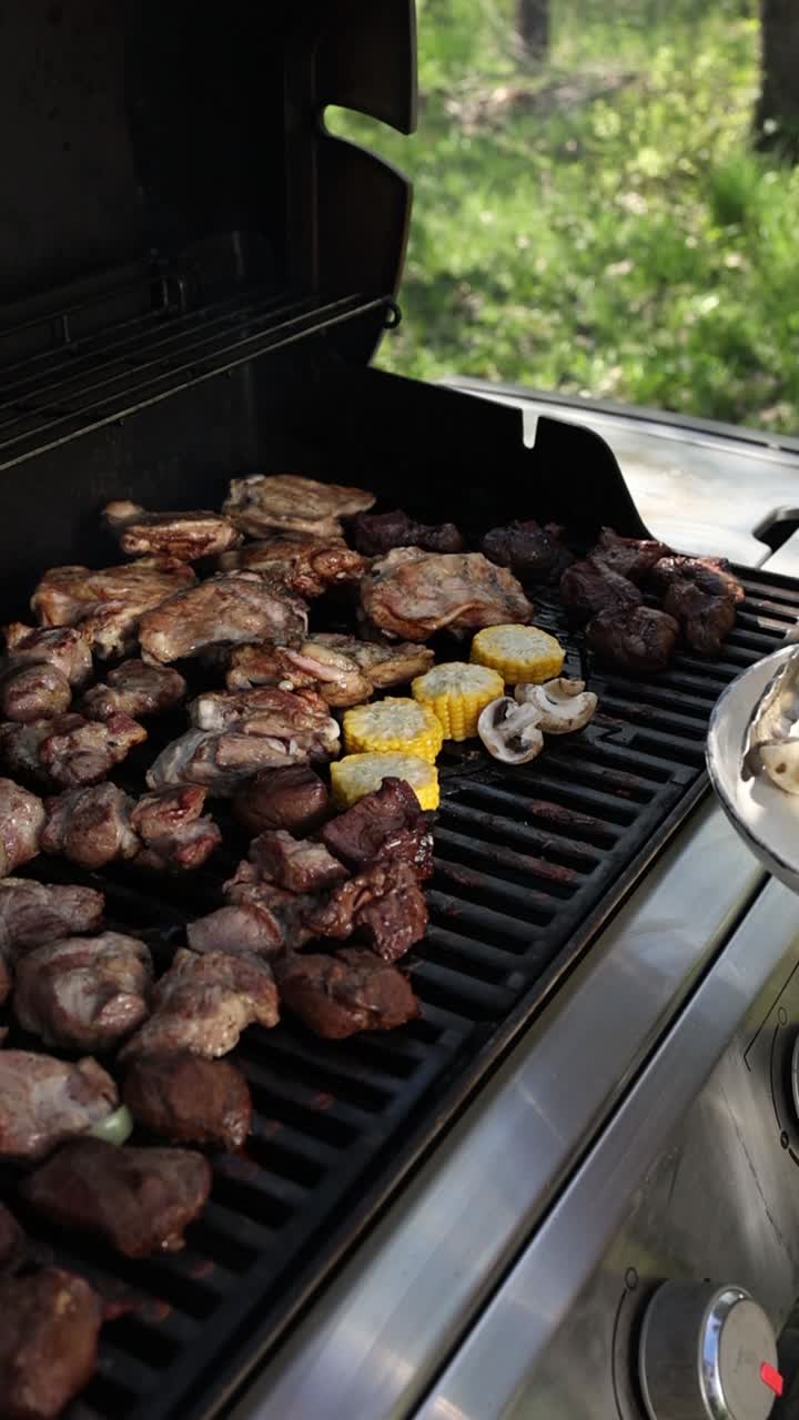Un delizioso barbecue alla griglia