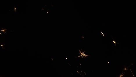 sparks from metal