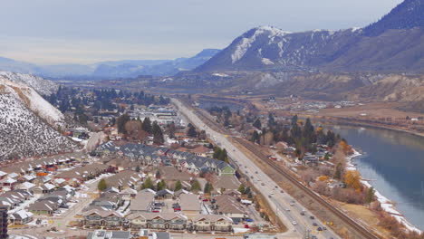 exploring kamloops' highway 1 in winter