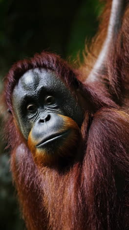 orangutan in the jungle