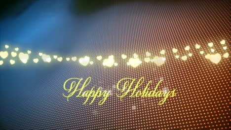 Animation-of-happy-holidays-text-over-orange-background