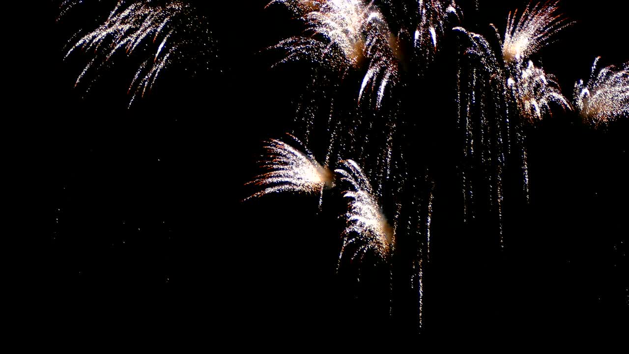 Detail of fireworks.