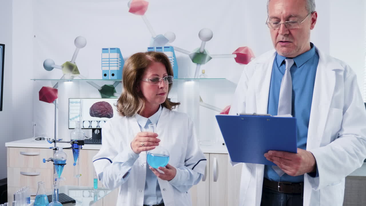 Scientists Conducting Medical Research in a Laboratory