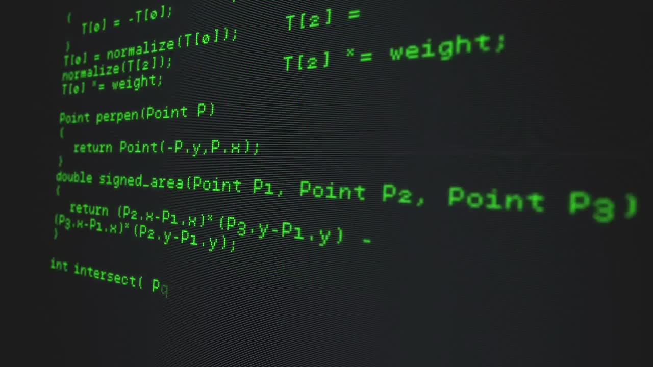 Digital animation of encoding