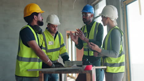 construction team meeting