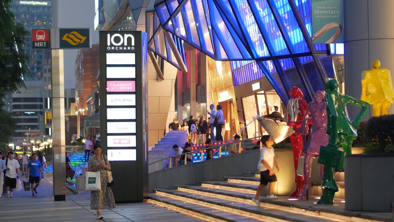ION Orchard Shopping Mall in Singapore