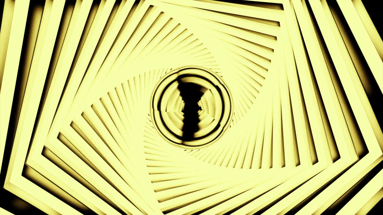 추상적인 나선형 터널